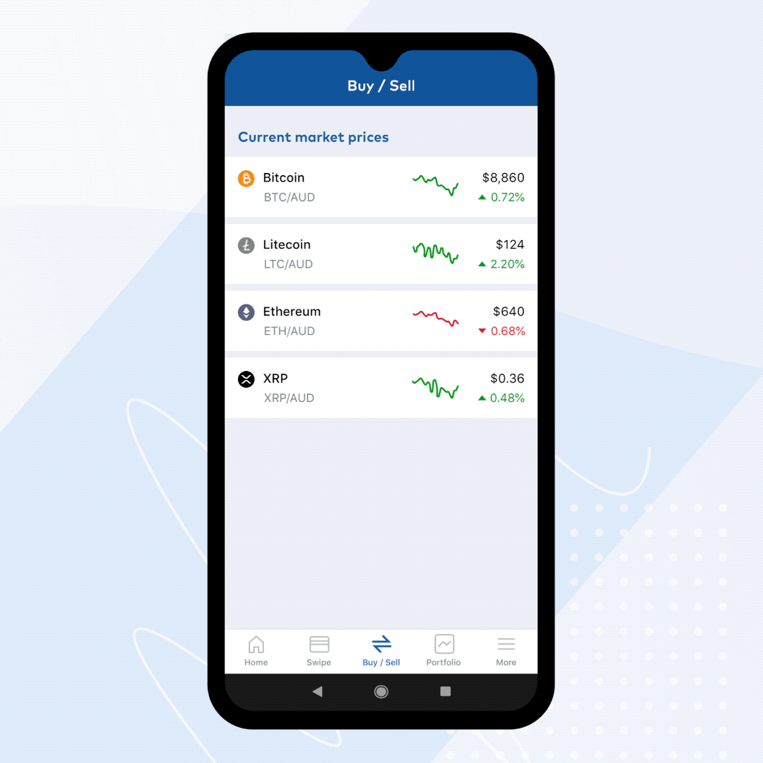 The new CoinJar app for Android. Buy, sell & send crypto ...